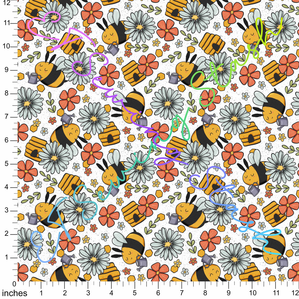 *PREORDER* Hardworking Bees (Clear)
