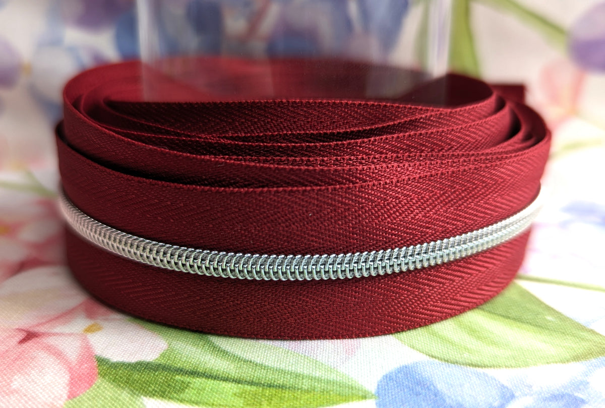 #3 Wine Zipper Tape