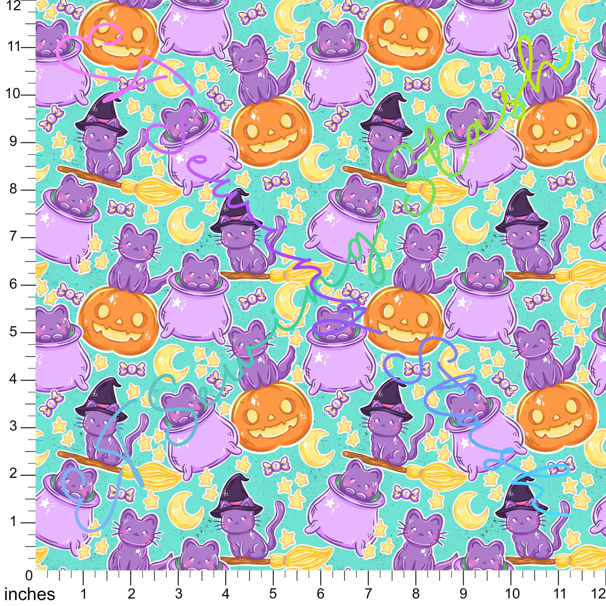 *PREORDER* Witchy Cat (Turquoise)