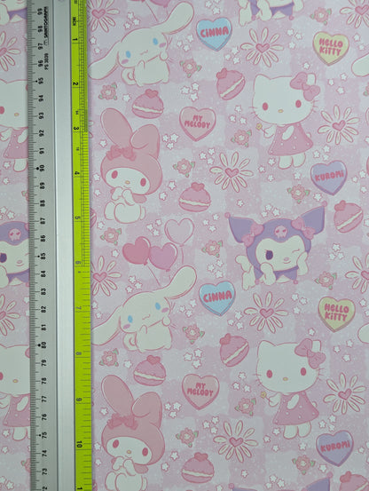 Smooth Vinyl - Jap Cat & Friends Pink Valentine (Main)