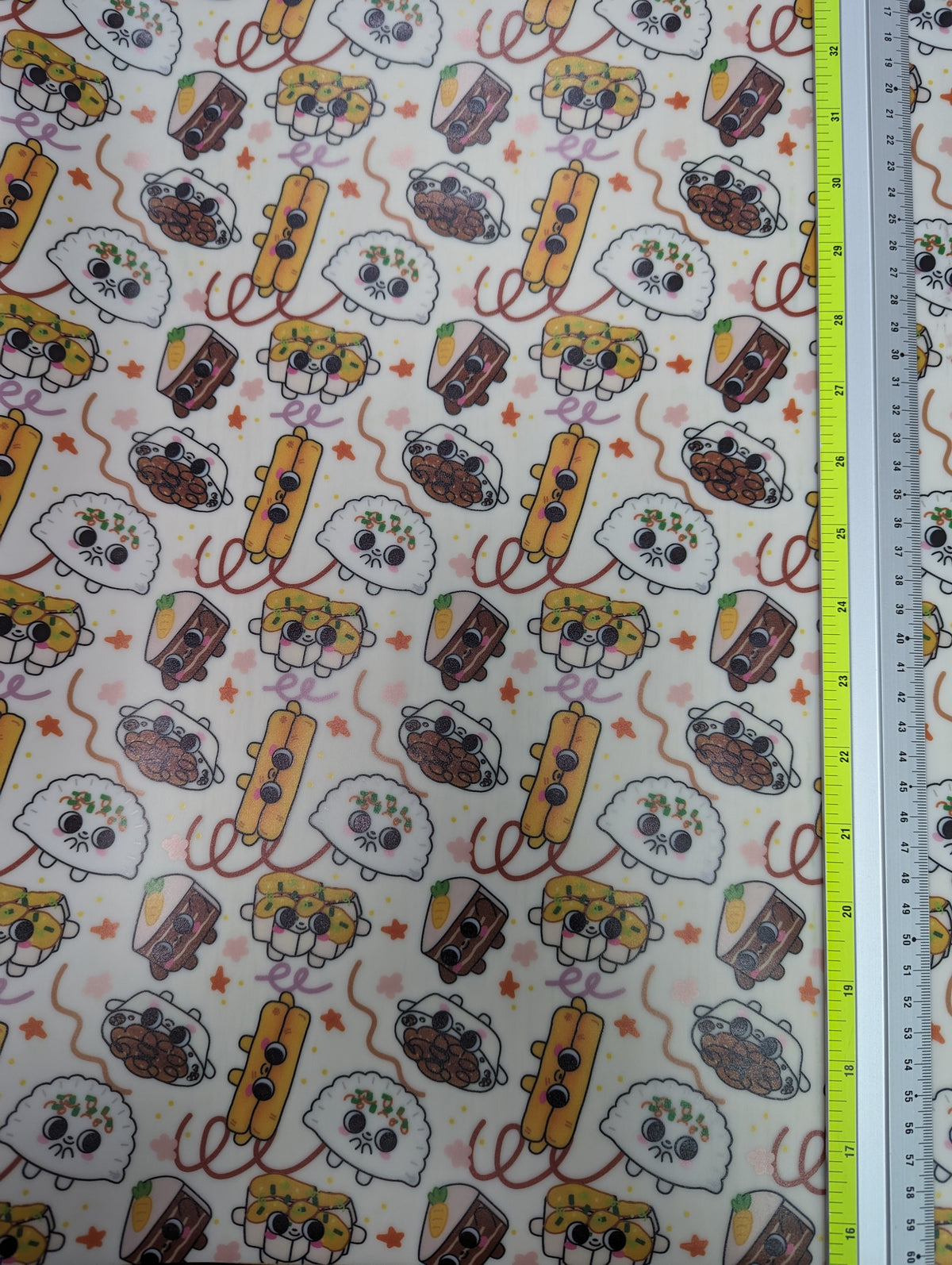 Printed Jelly Vinyl - [ET Sewing Stash X Laugh and Belly] Punny Kuehs - Almost Savoury