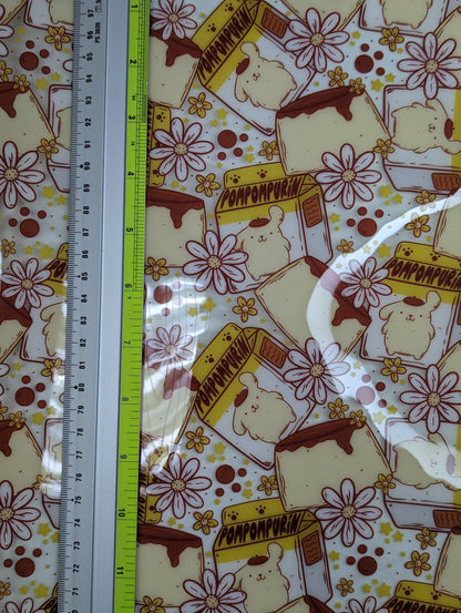 0.5mm Clear TPU - Golden Retriever Milk Carton (Clear)