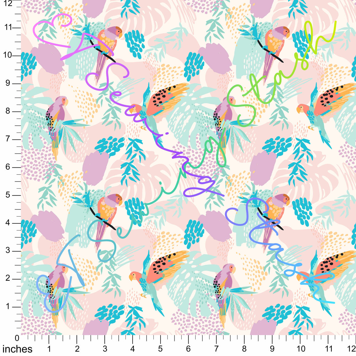 *PREORDER* Tropical Reverie - Parrots