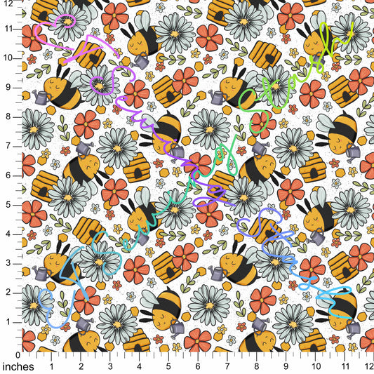 *PREORDER* Hardworking Bees (Clear)