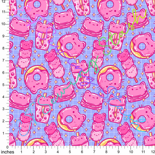 *PREORDER* Cat Desserts (Periwinkle)