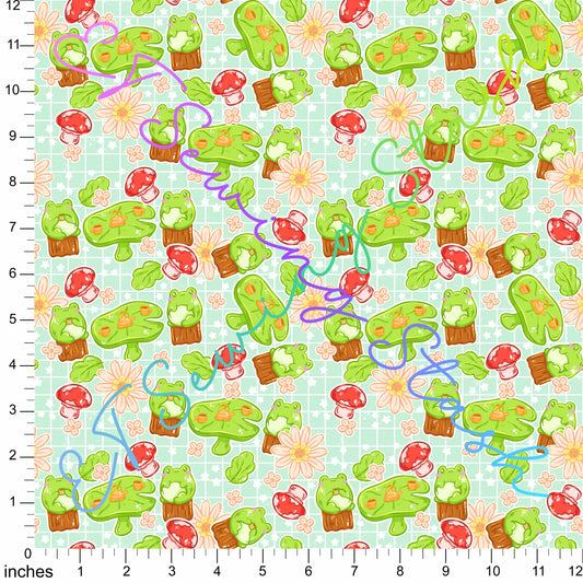 *PREORDER* Frogs Picnic (Green)
