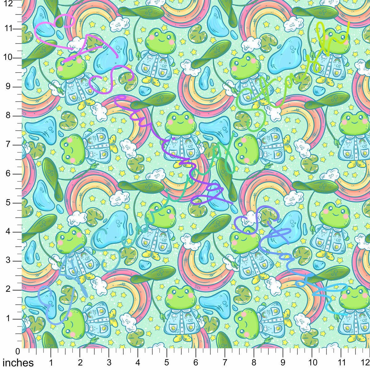 *PREORDER* Raincoat Frogs (Green)