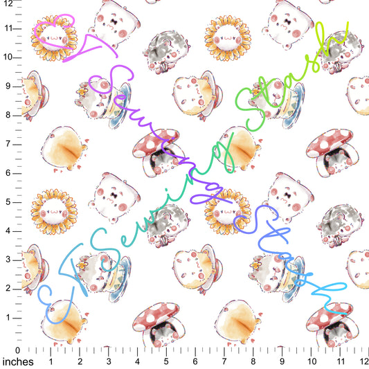 *PREORDER* [ET Sewing Stash X n2y88] Hamsters (Clear)