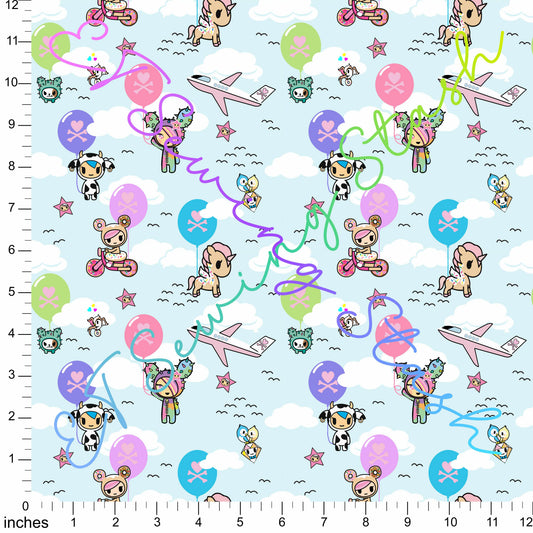 *PREORDER* Donut and Friends in the Sky with Balloons