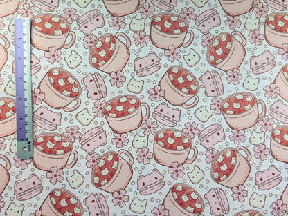 0.8mm Pebbled Vinyl -  Cat Cocoa