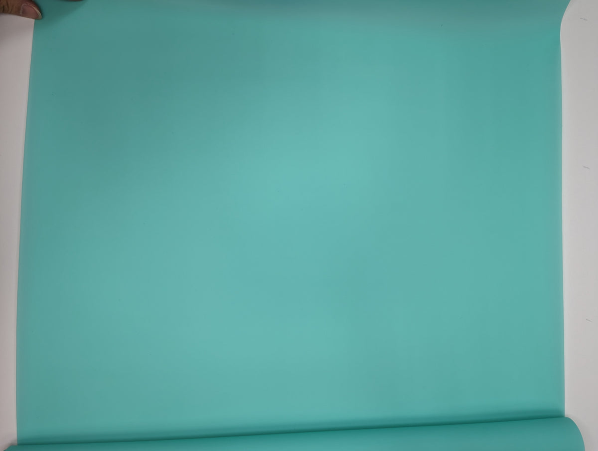Frosted Jelly Vinyl 0.5mm - Turquoise