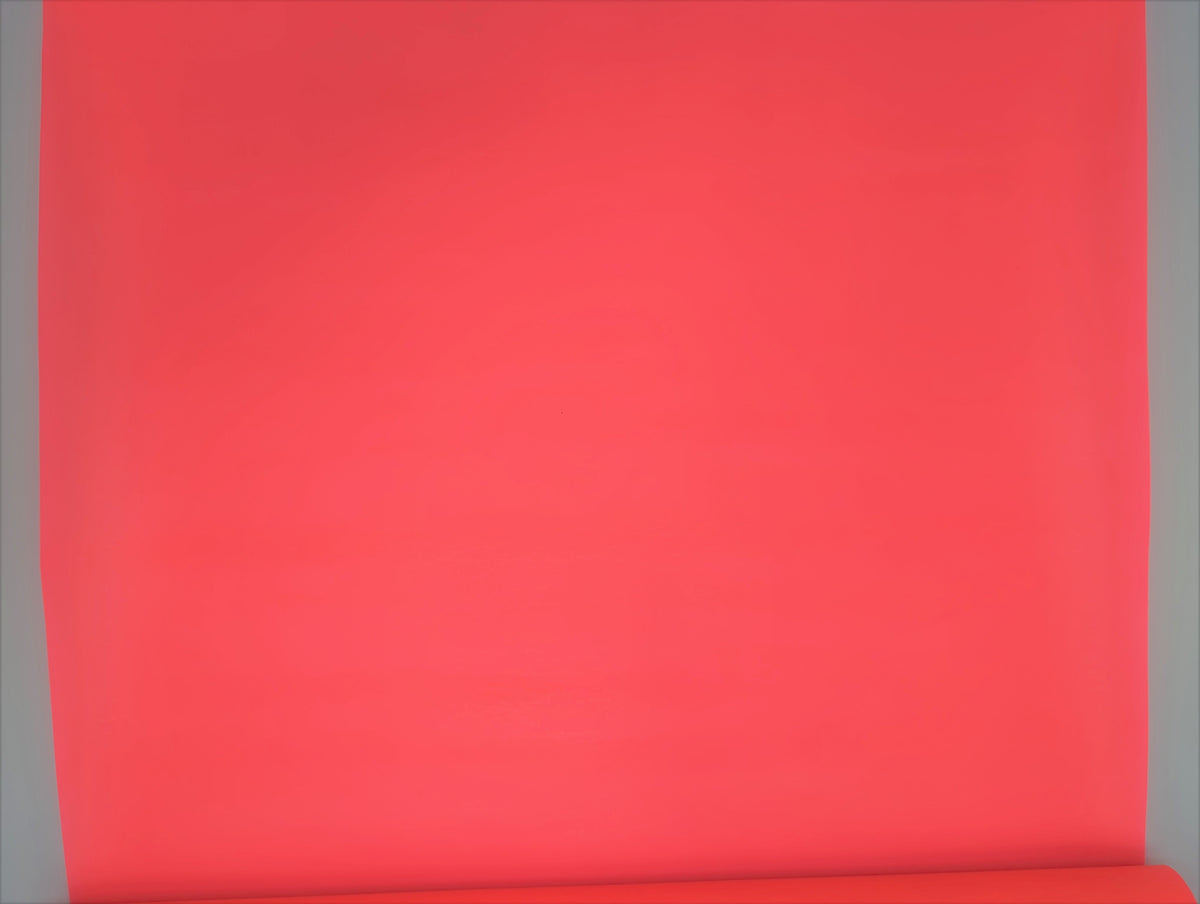 Frosted Jelly Vinyl 0.9mm - Fluorescent Pink