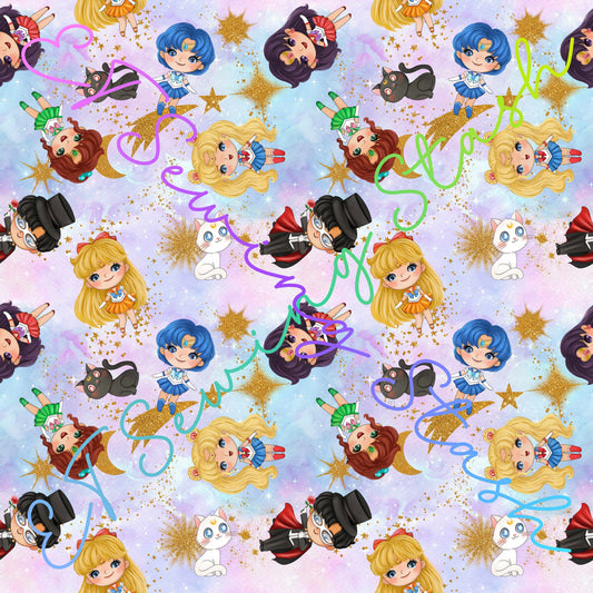 Cross-grained Vinyl - Galaxy Girls (Cotton Candy)