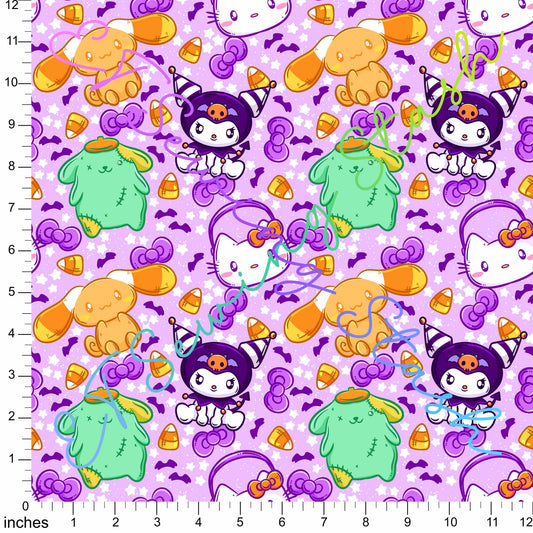 *PREORDER* Jap Cat & Friends - Halloween Candies (Purple)