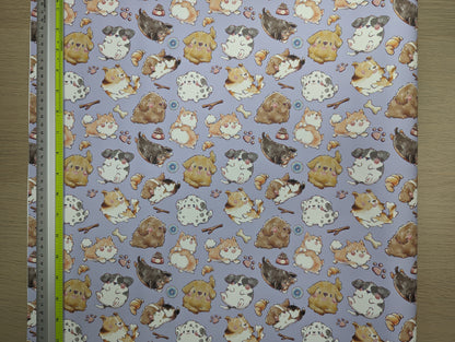 Smooth Vinyl - [ET Sewing Stash X N2Y88] Doggies (Main - Lavender)